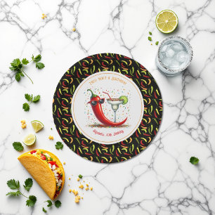 “Taco ’Bout a Birthday!” Chili-Pepper Fiesta Paper Plate