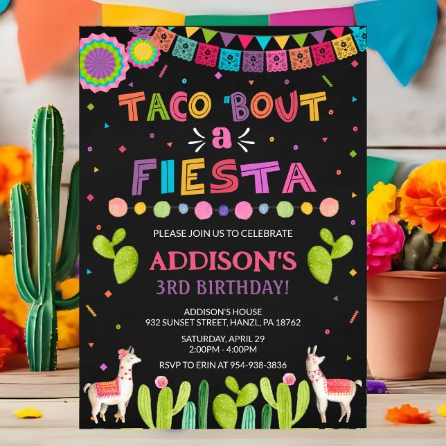 Taco 'bout a fiesta invitation (Creator Uploaded)