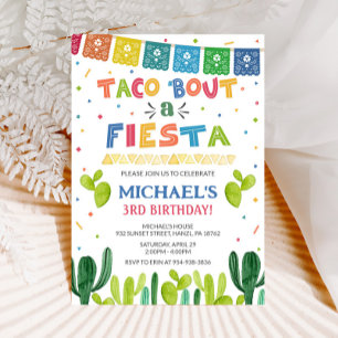 Taco bout a fiesta invitation