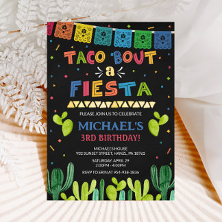 Taco bout a fiesta invitation