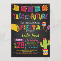 Taco Bout a Future Graduation Invitation