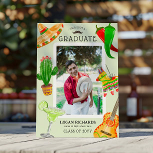 Taco bout a Graduate' Mexican Graduation Announcement