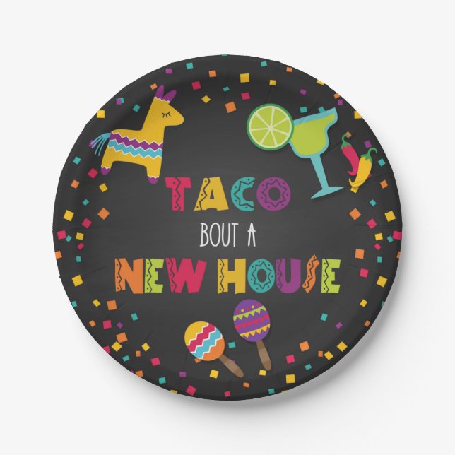 Taco Bout a New House Plate (Front)