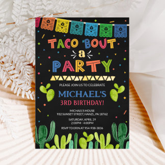 Taco bout a party invitation