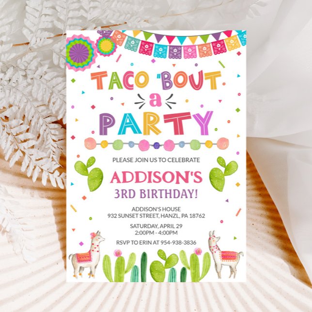 Taco 'bout a party invitation (Creator Uploaded)