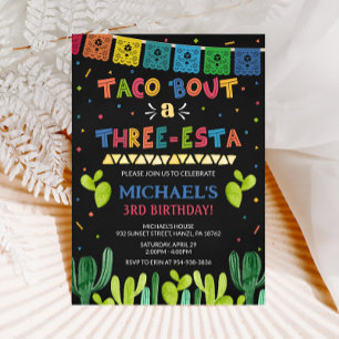 Taco bout a three esta invitation