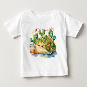 Taco 'bout Baby Cute New Baby Gift Fiesta Baby T-Shirt