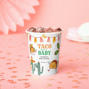 Taco bout Baby Mexican Baby Shower favours Paper Cups