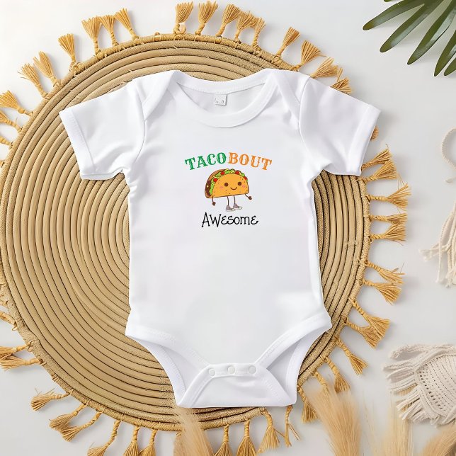 Taco bout Baby Mexican Baby Shower gift Baby Bodysuit (Creator Uploaded)