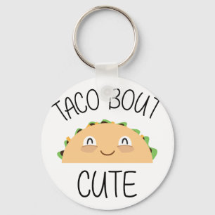 Taco Bout Cute Key Ring