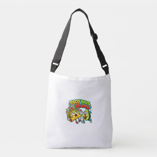 Taco ’Bout Drama Funny Food Art Crossbody Bag