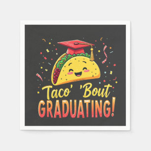 Taco 'Bout Graduating Graduation Cinco De Mayo  Napkin