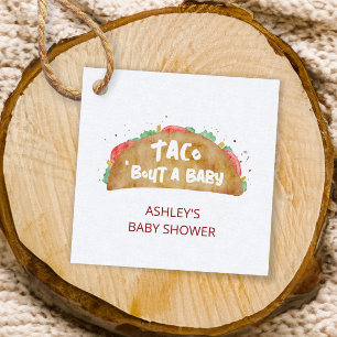 Taco 'Bout Love Baby Shower Fiesta Gift Favour Tags