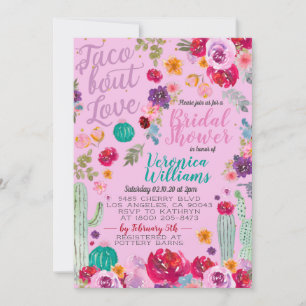 Taco Bout Love Bridal Shower Invitation