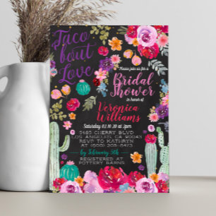 Taco Bout Love Bridal Shower Invitation