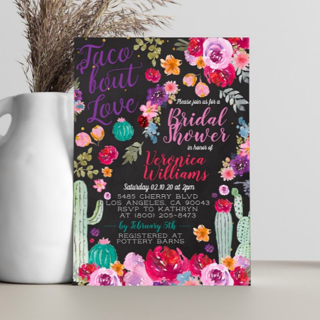 Taco Bout Love Bridal Shower Invitation (Creator Uploaded)