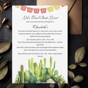 Taco Bout Love Bridal Shower Invitation