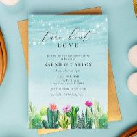 Taco 'Bout Love Cactus Fiesta Engagement Party