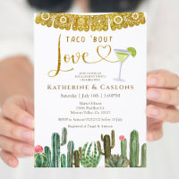 Taco Bout Love Cactus Fiesta Engagement Party