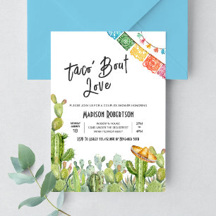 Taco 'Bout Love Fiesta Couples Shower Invitation