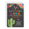 Taco Bout Love Fiesta Couples shower invitation