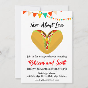 taco bout love invitations