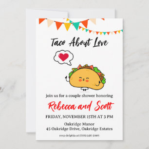 taco bout love invitations