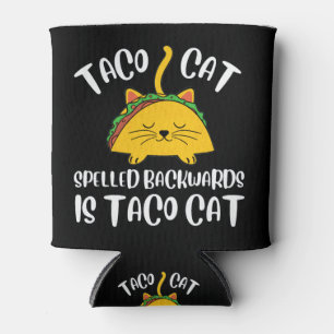Taco Cat Can Cooler