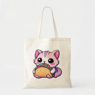 Taco Cat Delight - kawaii, tacos, cats, cute Tote Bag