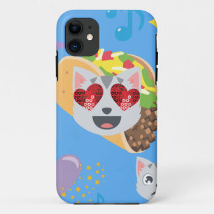 taco cat emoji iPhone 11 case