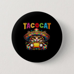 Taco Cat For Women And Kids - Tacocat Cinco De May 6 Cm Round Badge