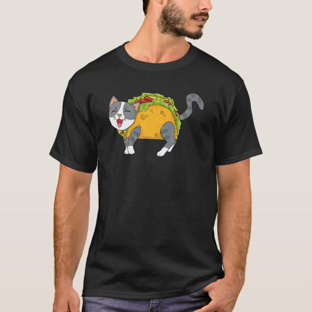 Taco Cat Mexican Food Men Woman Kids Youth T-Shirt (Front)