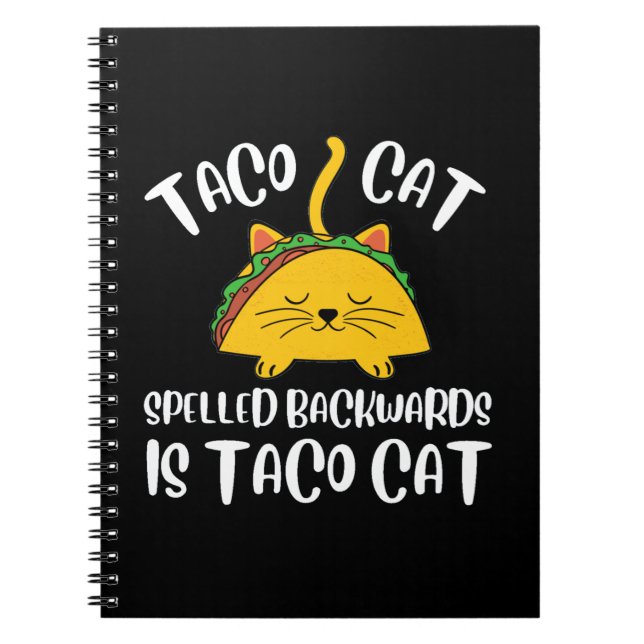 Taco Cat Notebook (Front)
