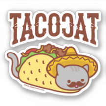 TACO CAT Sticker - "TACOCAT"
