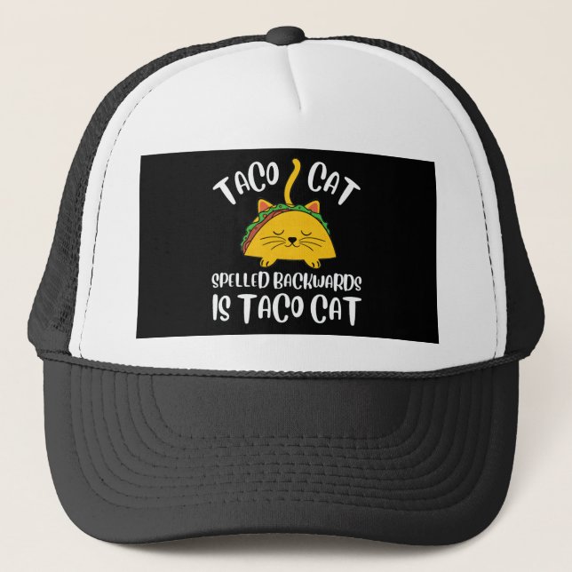 Taco Cat Trucker Hat (Front)