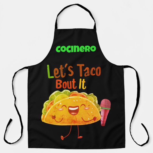 Taco Chef Apron (Front)