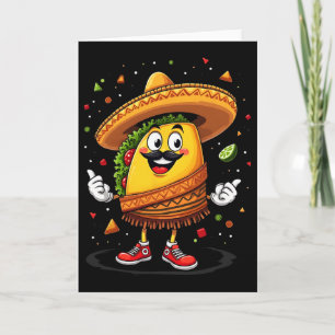 Taco Cinco De Mayo Celebration Funny Card