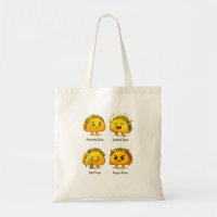 Taco Feelings | Funny Reusable Grocery Tote Bag