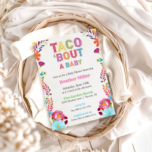 Taco Fiesta Baby Shower Invitation