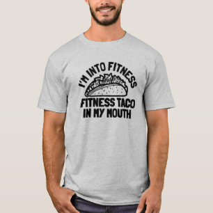 Taco Fitness Funny Gym T-Shirt