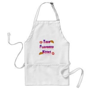 Taco Flavoued Kisses Standard Apron