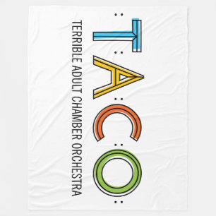 TACO Fleece Blanket, 60"x80" Blanket