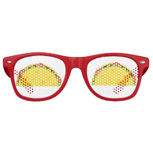 Taco Funny Tex Mex Food Shades
