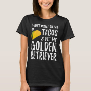 Taco Golden Retriever For Cinco De Mayo Dog Mum T-Shirt