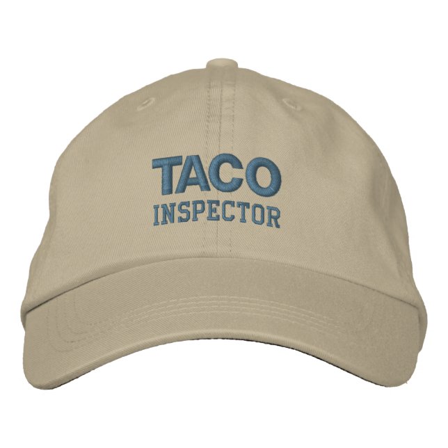 TACO INSPECTOR cap (monotone) (Front)