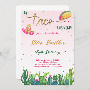 Taco Invitation