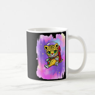Taco lover jagua astronaut celebrates cinco de coffee mug