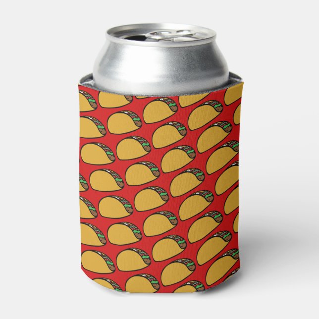 Taco Lovers Taco Tuesday Can Cooler (Can Front)