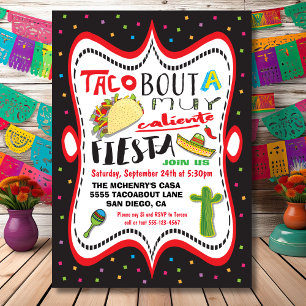 Taco Mexican Fiesta Party Invitation