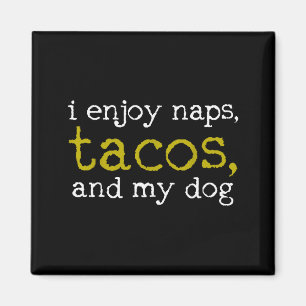 Taco Mexican Foodie Gift Taco Funny  Magnet